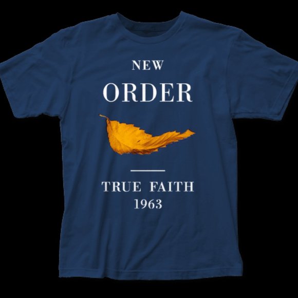 New Order Other - New Order – True Faith Unisex Adult Fitted Tee